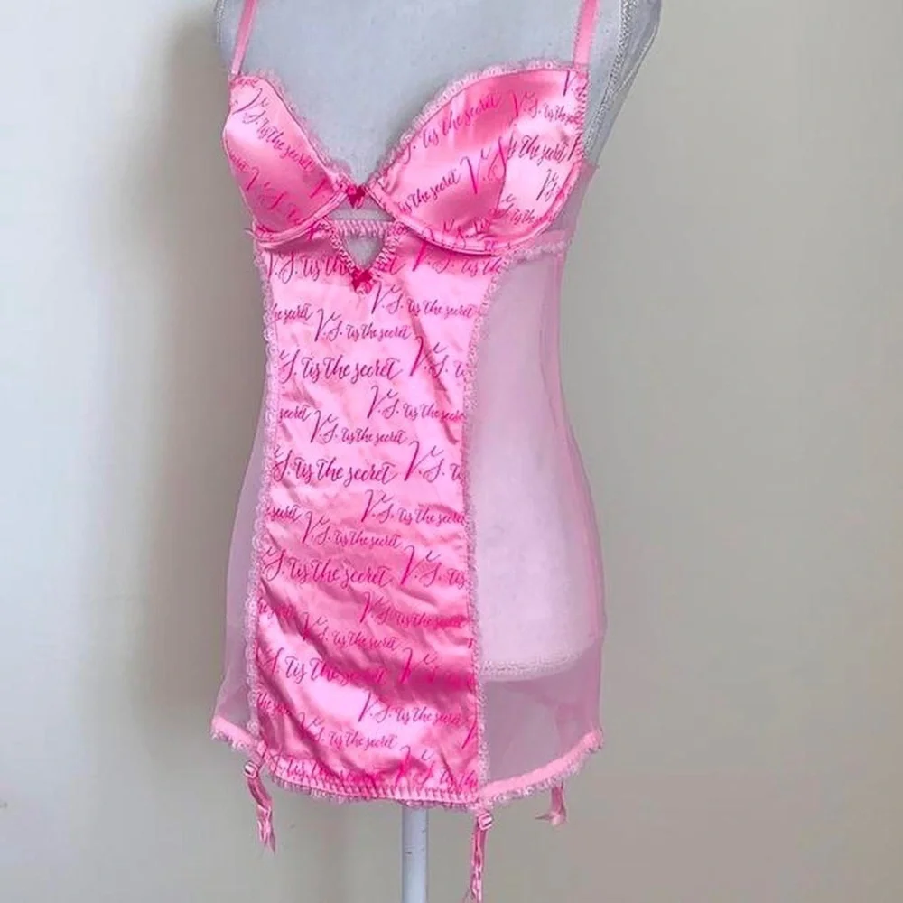 Victoria’s Secret Tis the Secret Christmas Garter Slip